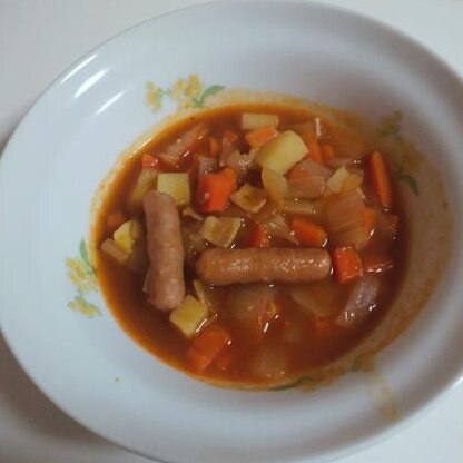 子供がスープにすると野菜を食べてくれると聞いたので作ってみました。
びっくりするくらいよく食べてくれて完食！
美味しいと好評でした。